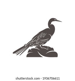 Snake bird design vector illustration, Creative Snake bird logo design concept template, symbols icons
