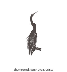 Snake bird design vector illustration, Creative Snake bird logo design concept template, symbols icons