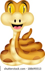 snake cartoon character 