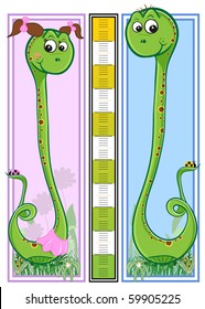 Snake children height meter