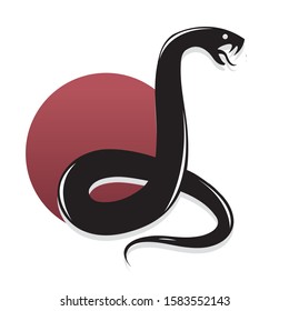 snake cobra vector design and vector