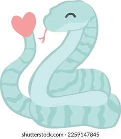 Vector de color de serpiente, impresión, ilustración