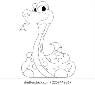 snake coloring page|coloring book page