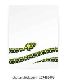 Snake design template