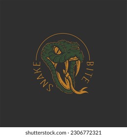 snake design vector vintage for t shirt and apparel. snake simple street style vintage design fashion