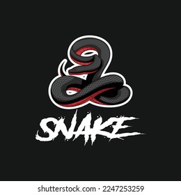 snake esport logo illustration design inspiration