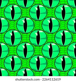 snake eyes seamless vector pattern for design and decoration