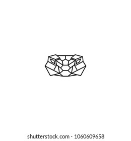 Snake Head Line Design