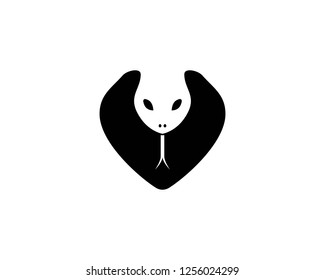 snake head logo template
