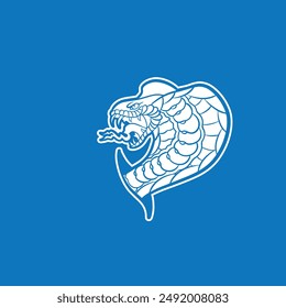 snake head symbol vector illustration