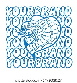 snake head symbol vector illustration