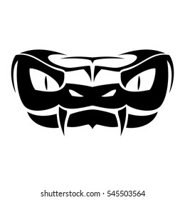 Snake head vector logo