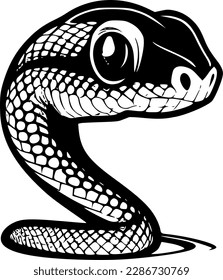 Snake - High Quality Vector Logo - Vector illustration ideal for T-shirt graphic