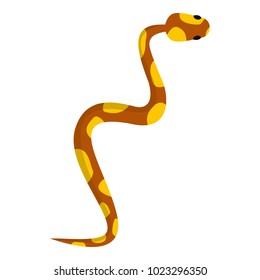 Snake icon. Cartoon illustration of snake vector icon for web