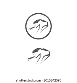 Snake icon logo design vector template illustration