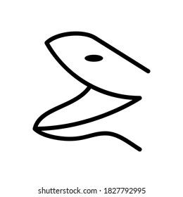 snake icon or logo isolated sign symbol vector illustration - high quality black style vector icons

