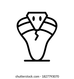 snake icon or logo isolated sign symbol vector illustration - high quality black style vector icons
