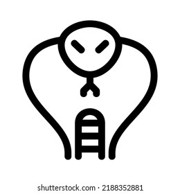 snake icon or logo isolated sign symbol vector illustration - high quality black style vector icons
