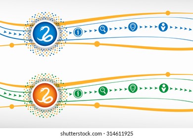 Snake icon  on background for banner, web, site, design, advertising, print, poster. Vector template. 