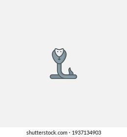 Snake icon sign vector,Symbol, logo illustration for web and mobile