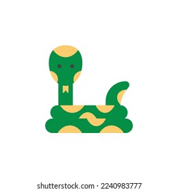 the snake icon is suitable for your web, apk or project with a chinese new year theme