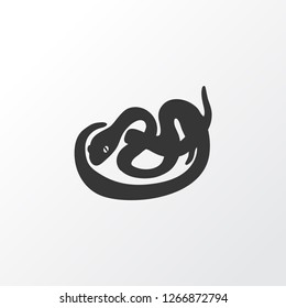 Snake icon symbol. Premium quality isolated serpent element in trendy style.