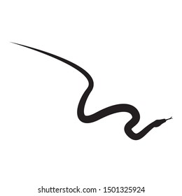 Snake icon and symbol vector illustration