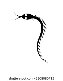 snake icon, vector best flat icon.