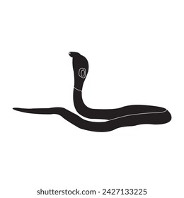 Snake icon vector illustration simple design