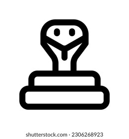 Schlangen Icon für Ihr Website-Design, Logo, App, UI.