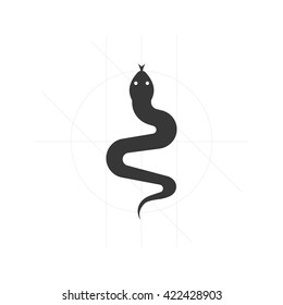 Snake icon,satan symbol