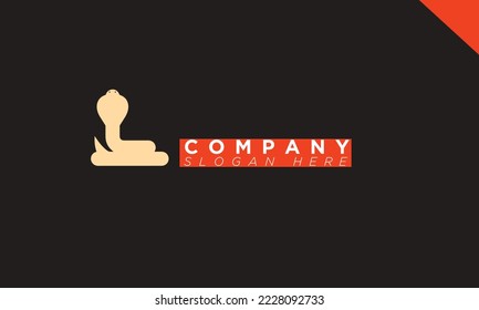 snake Initials Monogram logo and Icon for branding