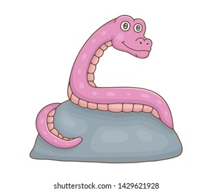 Snake. isolated on white background