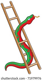 Snake And Ladder Business Metaphor