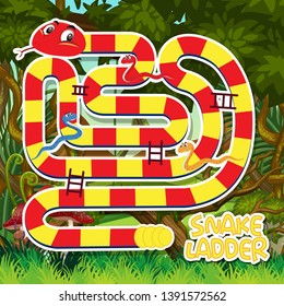 320 Snake And Ladder Board Game Stock Vectors, Images & Vector Art ...