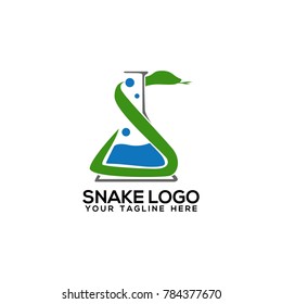 Snake Logo Design Vector