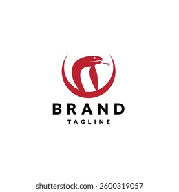 snake logo icon vector illustration