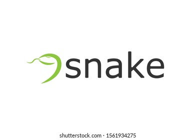 snake logo template vector icon illustration.logotype concept.