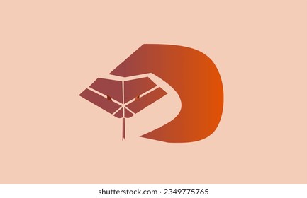 snake logo vector illustration, gradient color snake logo.