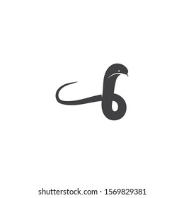 Snake logo vector ilustration template