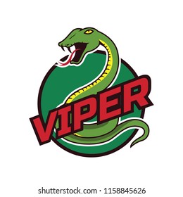 snake logo for your business, vector illustration
