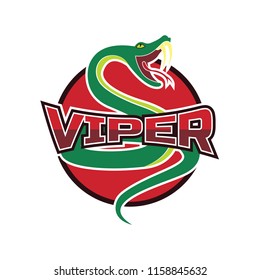 snake logo for your business, vector illustration