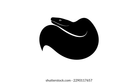 snake look, high quality vector illustration