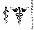 medical symbol abstract
