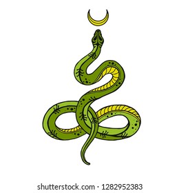 snake and month images
