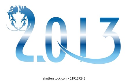 Snake New year 2013