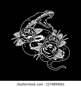 589 American Traditional Tattoo Snake Images, Stock Photos & Vectors ...