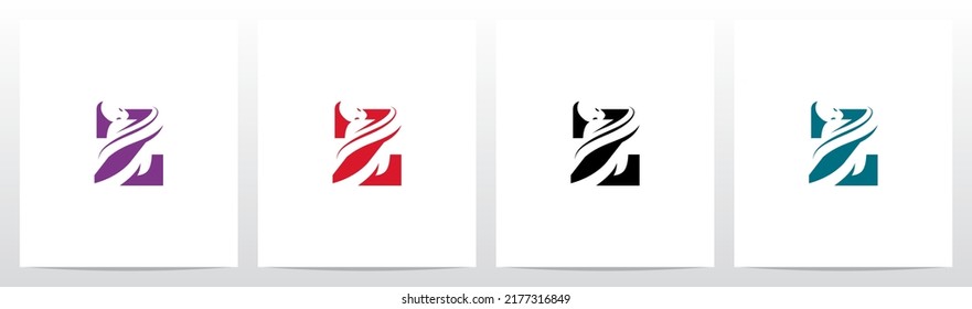 Schlange beim Logo-Design Z