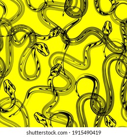 
Snake ornament. Graphics, Calligraphy. Pattern.