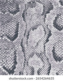  o padrão de cobra continua infinitamente em tons beges. Padrão sem emenda da pele do animal.